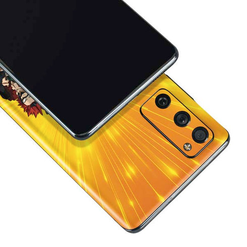 My Hero Academia Deku and Baku Team Season 6 Galaxy S20 Fan Edition Skin